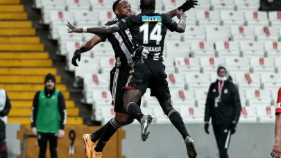 Aboubakar şov yaptı,  Gaziantep'i yıktı: Beşiktaş zirveye çıktı