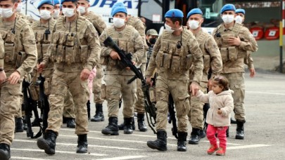 Afrin'de görev yapan komando birliği Elazığ'a döndü