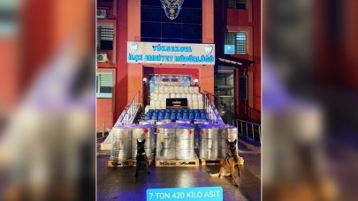 Bakan Soylu: Hakkari'de 7 ton 420 kilo asetik anhidrit ele geçirildi