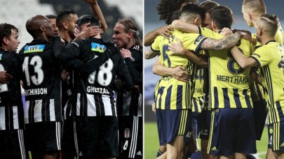 Beşiktaş-Fenerbahçe: İlk onbirler belli oldu