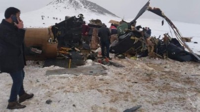 Bitlis'teki askeri helikopterin düşme sebebi belli oldu