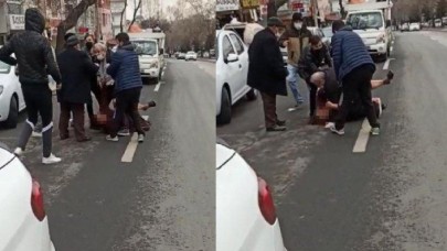 Bu kez de Ankara'da: Yere yatırdığı karısını tekme tokat dövdü!