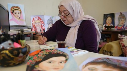 Çocukluk hayali olan ressamlık emeklilikten sonra gerçek oldu