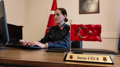 Çocukluk hayaliydi şimdi İstanbul'un tek kadın Jandarma Karakol Komutanı