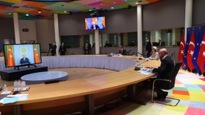 Cumhurbaşkanı Erdoğan AB yönetimiyle görüştü