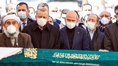 Cumhurbaşkanı Erdoğan da katıldı: İçişleri Bakanı Soylu'nun annesi Servet Soylu son yolculuğuna uğurlandı