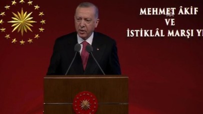 Cumhurbaşkanı Erdoğan'dan İstiklal Marşı'nın 100. Yılı programında önemli açıklamalar