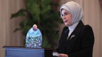 Emine Erdoğan'a,  BM'den Küresel Amaçlar Eylem Ödülü