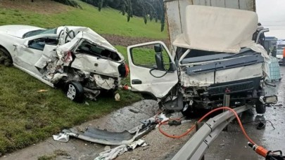 İstanbul'da TEM'de feci kaza