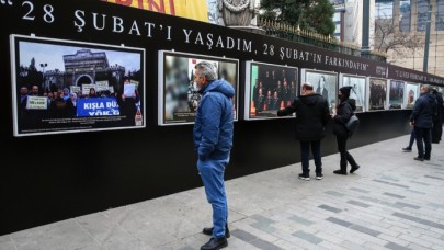 İstiklal'de '28 Şubat'ı Yaşadım,  28 Şubat'ın Farkındayım' sergisi