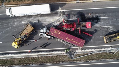 Kuzey Marmara Otoyolu'nda feci kaza: Ali Osman Karagöz öldü