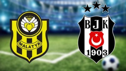 Malatyaspor-Beşiktaş maçının ilk onbirleri belli oldu