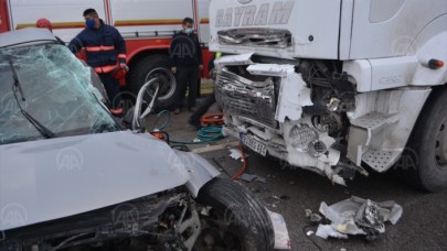 Manisa'da feci kaza: Emrah İçke,  Tayfun İndirik,  İlhan Merdin,  Uğur Kurşuncu öldü