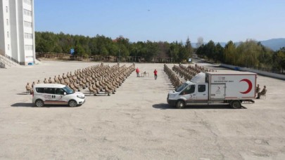 Safranbolu'da 1188 Mehmetçik kan bağışı yaptı