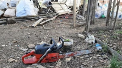 Samsun'da odun kesme kazası: Barış Keskin öldü