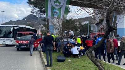 Tirebolu'da feci kaza: Nermin Budak öldü. Ecem Budak,  Ebru Budak,  Asya Eliz Karabıçak,  Filiz Karabıçak yaralandı