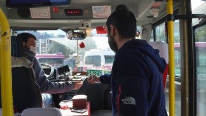 Yalovalı dolmuşçulardan anlamlı kampanya