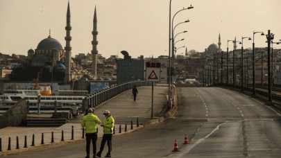 82 saatlik sokağa çıkma yasağı başladı!