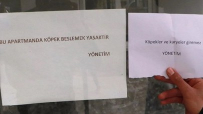 Adana'da tepki çeken 'uyarı': Köpekler ve kuryeler giremez