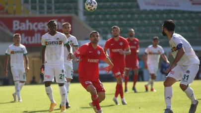 Alanyaspor-Gaziantep FK: Gol yağmuru