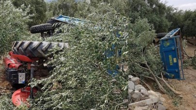 Aydın'da traktör devrildi: Coşkun Çalışkan öldü