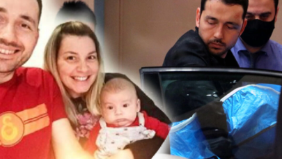 Bir babanın en acı anı: Kazada ölen bebeğini son yolculuğuna kucağında götürdü