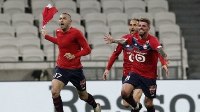 Burak Yılmaz Fransa'yı salladı,  Lille'i zirveye taşıdı