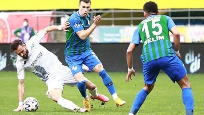 Çaykur Rizespor-Konyaspor: 8 gollü çılgın maç!