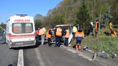 Düzce'de kaza: Aydın Özgedik öldü,  Adem Durmaz yaralandı