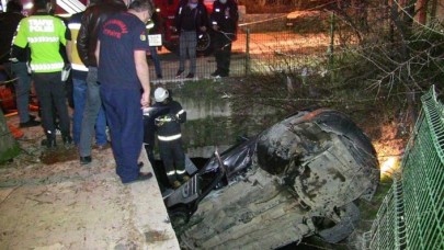 Kahramanmaraş'ta kanala uçan aracın sürücüsü Turan Terzi hayatını kaybetti