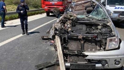 Kahramanmaraş'ta kaza: Salih Akhan öldü