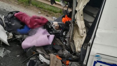 Kahramanmaraş'ta TIR,  TIR'a çarptı: Halil Gül öldü