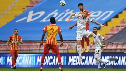 Kayserispor-Gençlerbirliği: Kritik maçta 4 gol