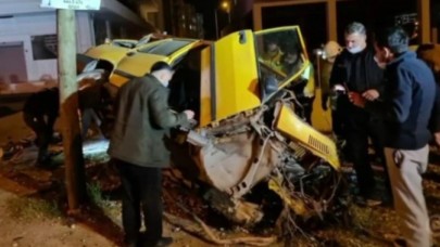 Menemen'de feci kaza: Ahmet Erbil öldü