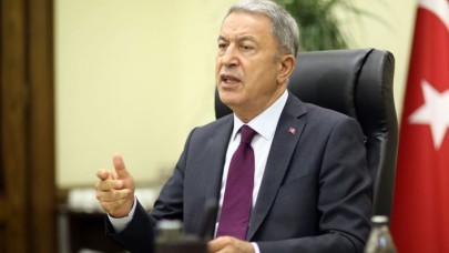 Milli Savunma Bakanı Akar'dan bildiri tepkisi