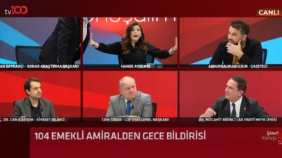 Mücahit Birinci ve Hakan Bayrakçı arasında canlı yayında büyük kavga!