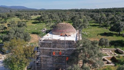 Muğla'da 600 yıllık Yelli Cami restorasyonla eski ihtişamına kavuşuyor