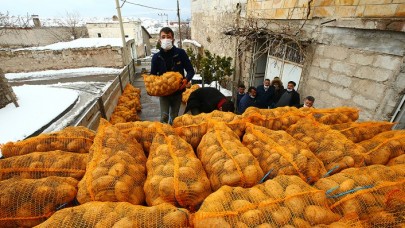 Patatesini TMO'ya satan Nevşehirli çiftçiler mutlu