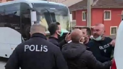 Restoran çalışanlarıyla tartışan şahıstan polislere tehdit: Sizi Irak'a,  Suriye'ye gönderirim