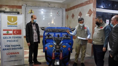 Sadakataşı Derneği'nden Filistinli mültecilere ramazan yardımı