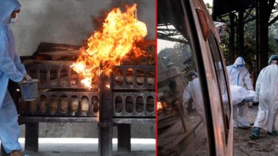 Sağlık sistemi çöken ülkede cansız bedenleri yakan fırınlar 24 saat çalışıyor