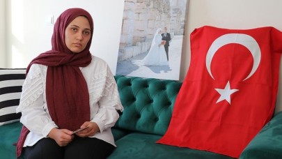 Şehit eşi Arzu Erdem  acıyı ve gururu bir arada yaşıyor