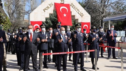 Türk Polis Teşkilatının 176. kuruluş yıl dönümünde şehitler unutulmadı