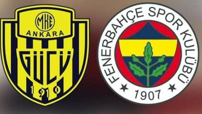 Ankaragücü-Fenerbahçe: İlk onbirler belli oldu