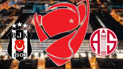 Beşiktaş-Antalyaspor: Kupa finalinde ilk onbirler belli oldu