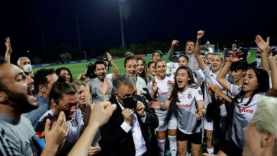 Beşiktaş şampiyon oldu