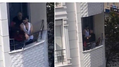 Bu görüntü Anneler Günü'nde çekildi: Talihsiz kadın eşi ve oğlu tarafından acımasızca dövüldü!