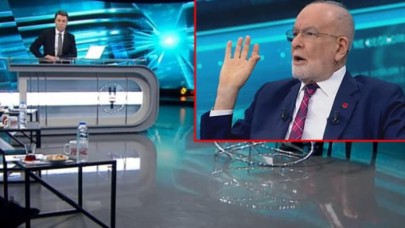 Canlı yayında alt yazı paniği: Temel Karamollaoğlu 'aman aman' diyerek araya girdi!