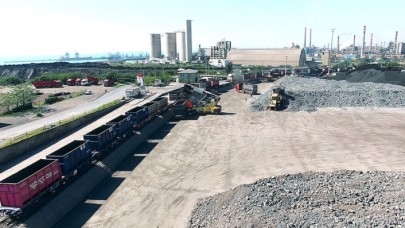 Demir yoluyla taşınan bor,  seramik ve mermer miktarı arttı