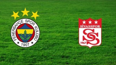 Fenerbahçe-Sivasspor: İlk onbirler belli,  Sivasspor'da önemli eksikler